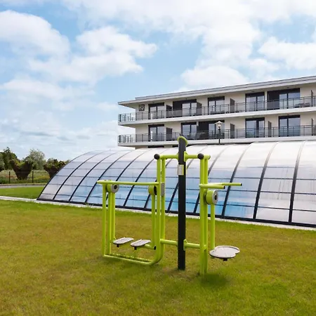 Flatbook - Sole Mare Z Basenem, Apartman Kąty Rybackie