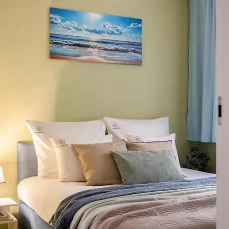 Apartman Flatbook - Sole Mare Z Basenem, Kąty Rybackie