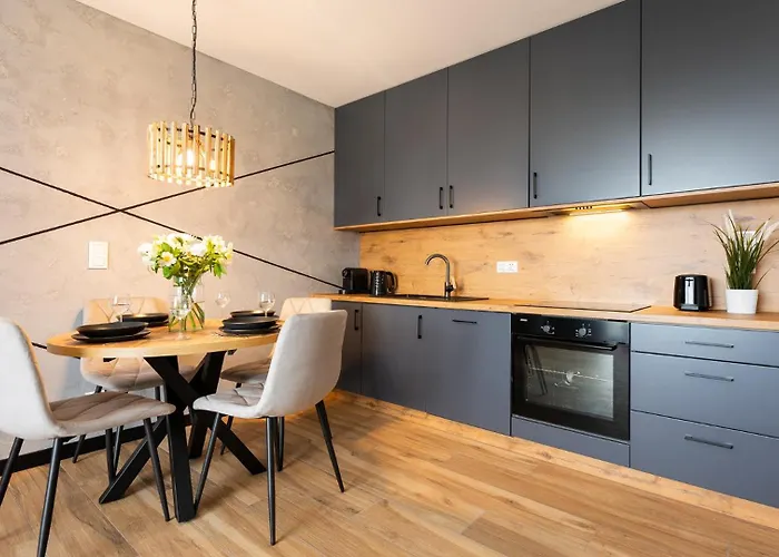 Flatbook - Sole Mare Z Basenem, Διαμέρισμα Kąty Rybackie